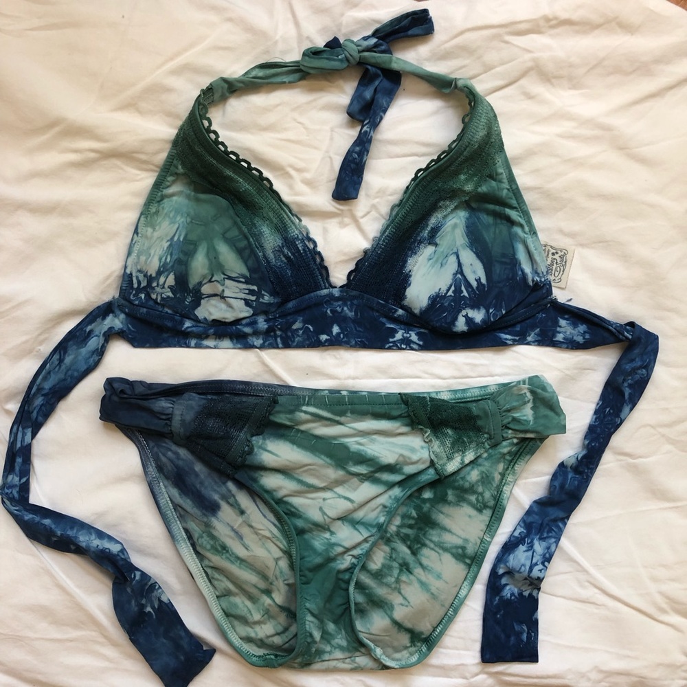 Lucky Brand Tie Dye bikini